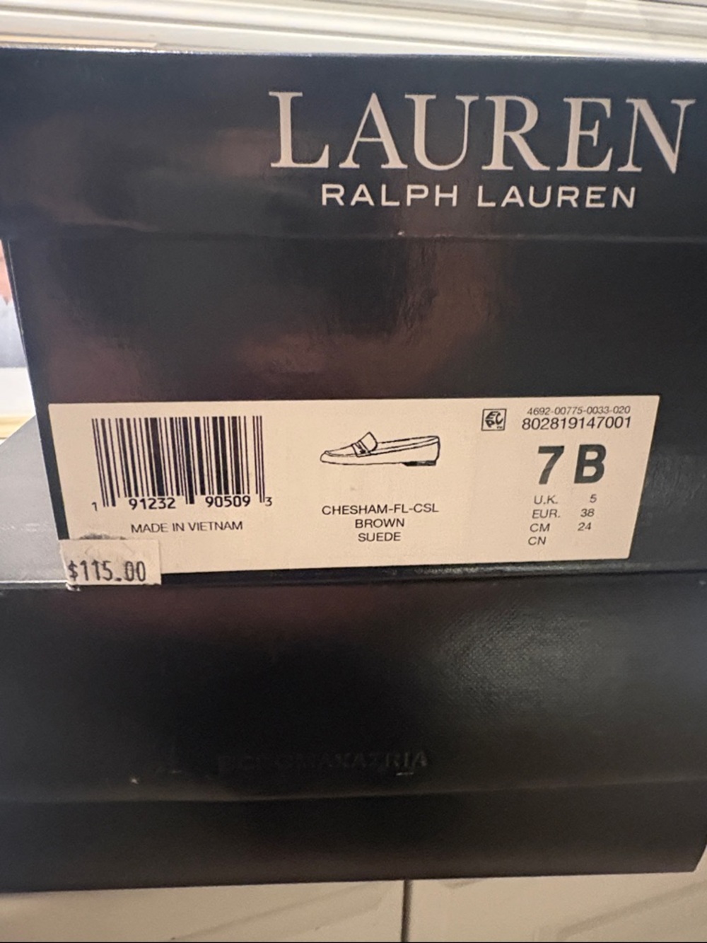 Ralph Lauren Suede Penny Loafers — Cognac Brown - Picture 7 of 8